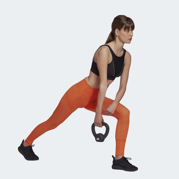 adidas Karlie Kloss Women's Mesh High-Waist Long Tights Leggings size XS - Picture 8 of 16